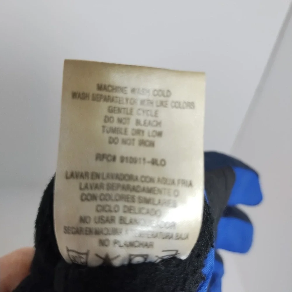 Thermasoft Insolation Winter Snow Gloves Boy's LG 13/18 Blue Black 40‎ Gram